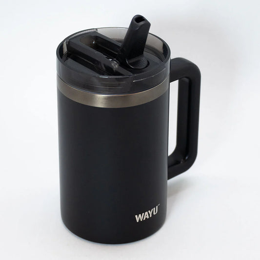 Mug Black Insulated 650ML Wayu