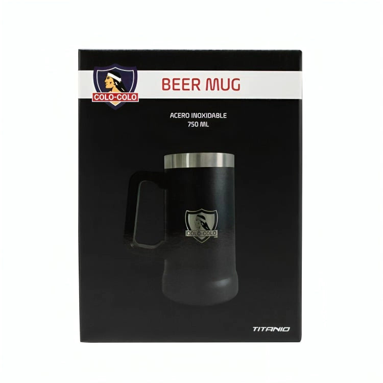 Mug Schopero Térmico Colo-Colo 750 ml, Producto Oficial