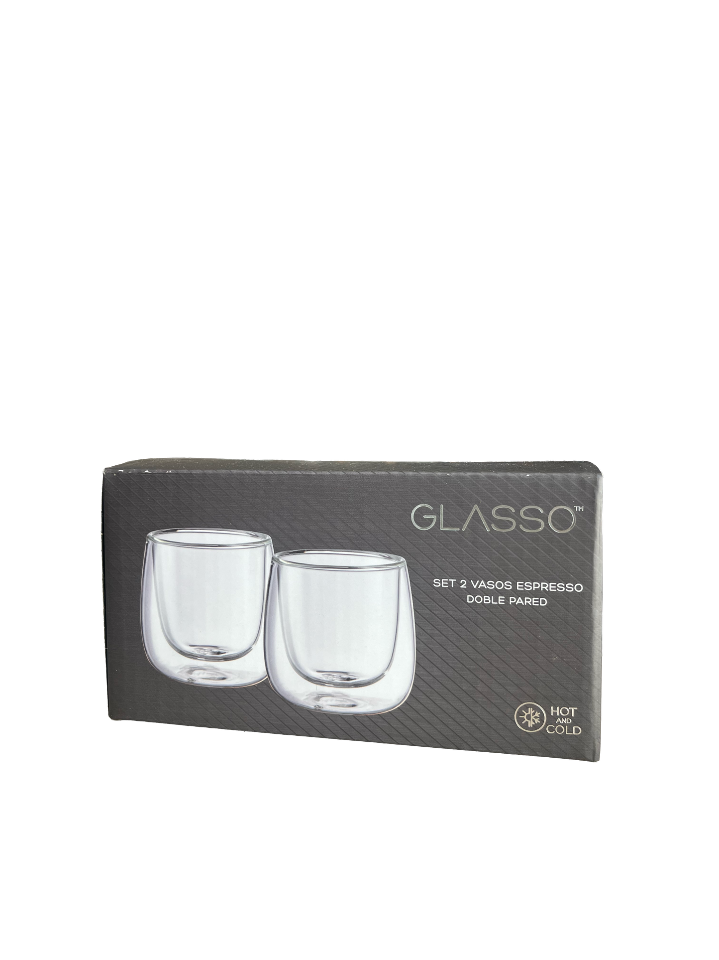 Cafetera TH-134B + Set 2 espresso 90ML (Doble pared)