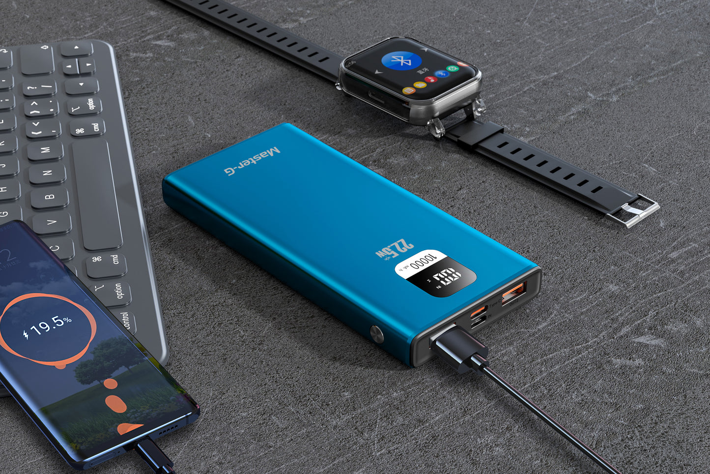 Cargador Portátil 10.000mAh Master-G (UCP10LPD)