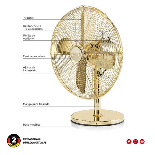 Ventilador Thomas TH-16DM