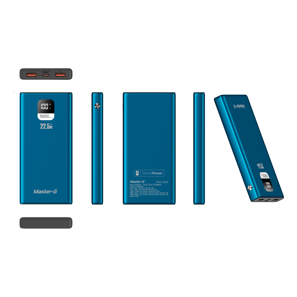 Cargador Portátil 10.000mAh Master-G (UCP10LPD)