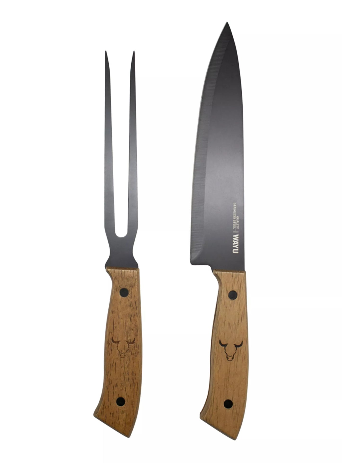Set Tabla Cuchillo + Tenedor 3 Pcs Wayu