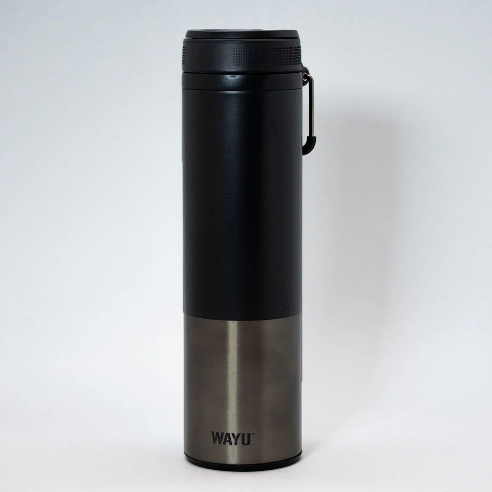 Botella Black Insulated 500ML Wayu