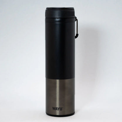 Botella Black Insulated 500ML Wayu