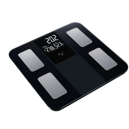 Balanza Pesa Digital Inteligente Electron App BT EM-03 Negra 180 kgs