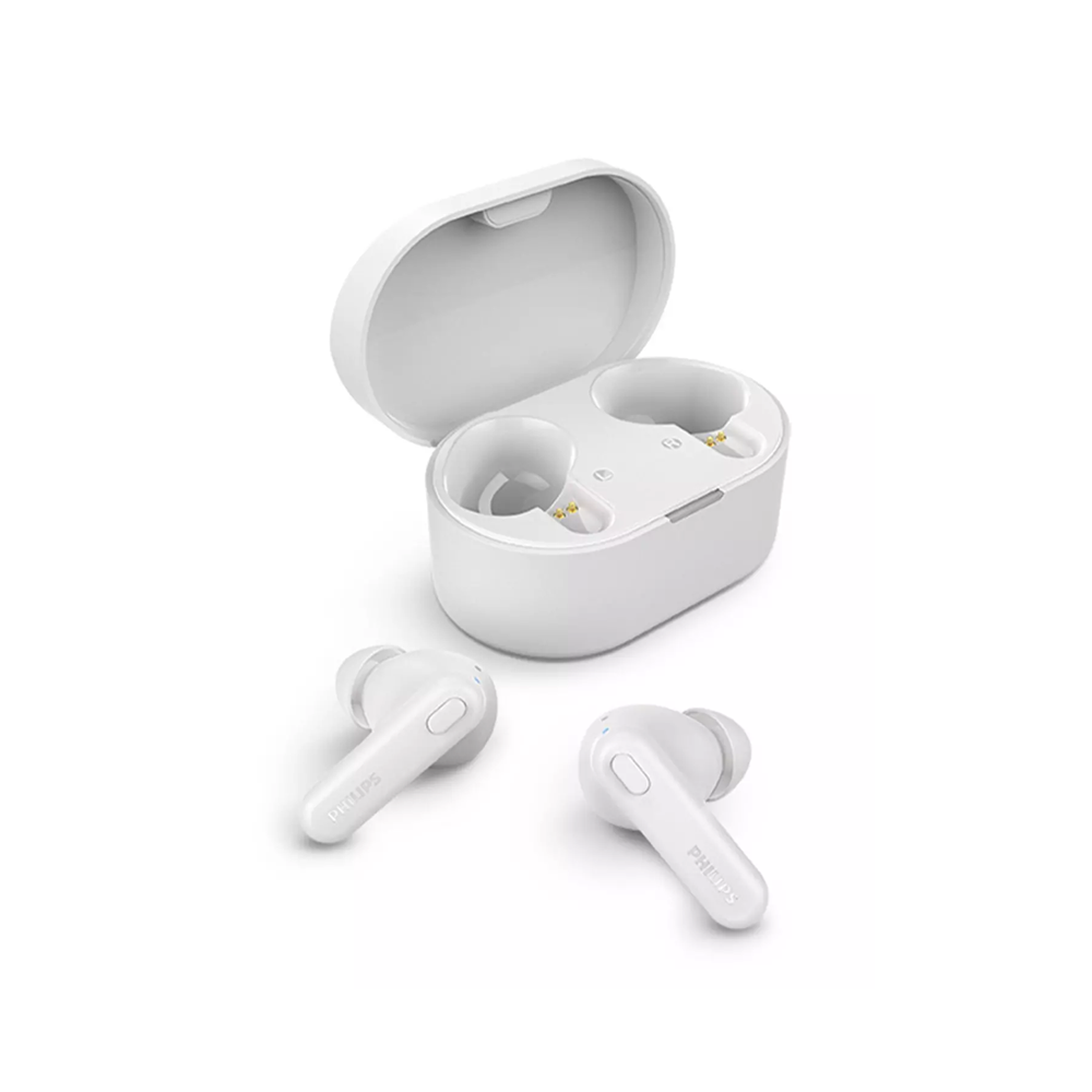 Audífonos Bluetooth True Wireless Philips TAT1108 WT Blanco