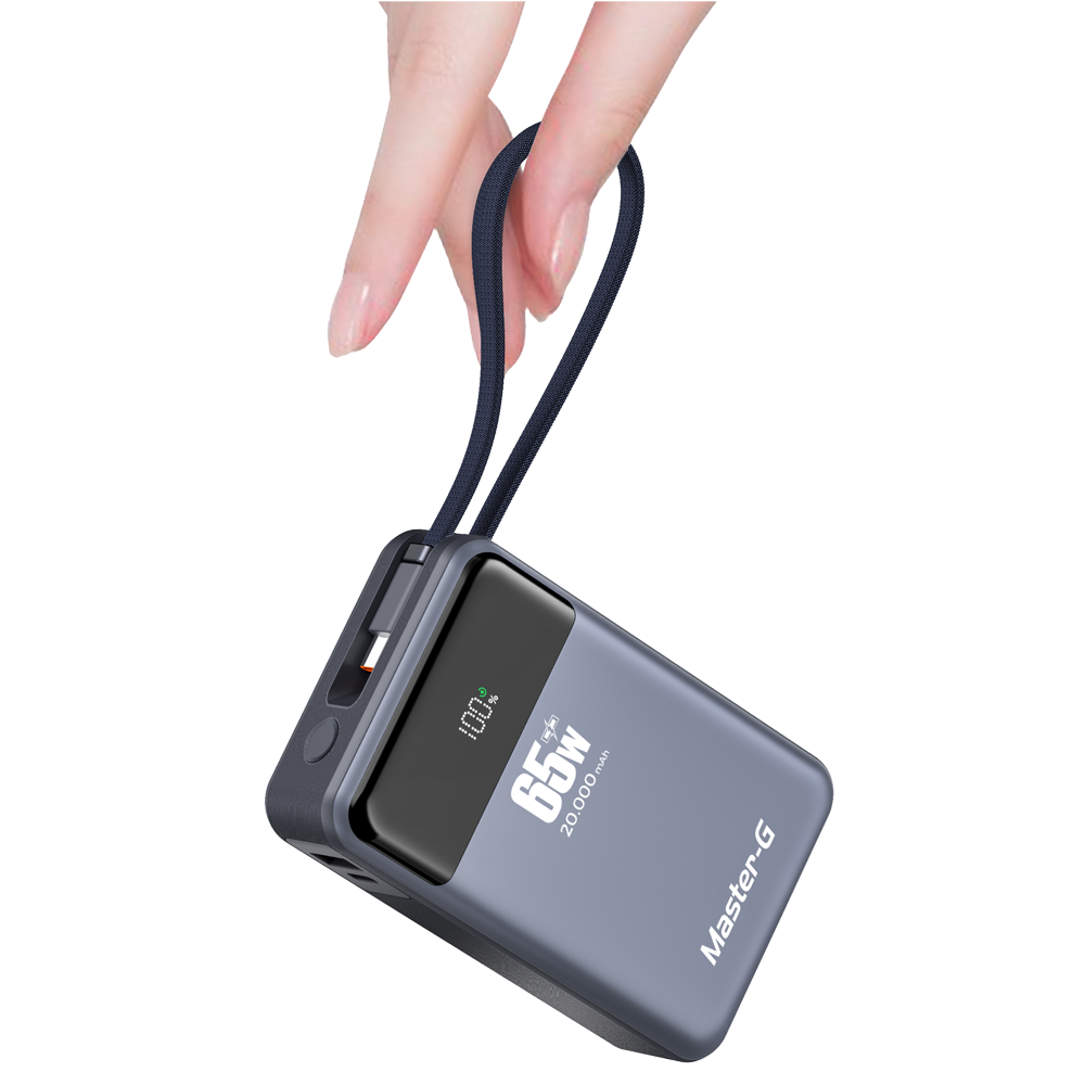 Cargador Portátil 20.000mAh Master-G (UCP20PD65D)