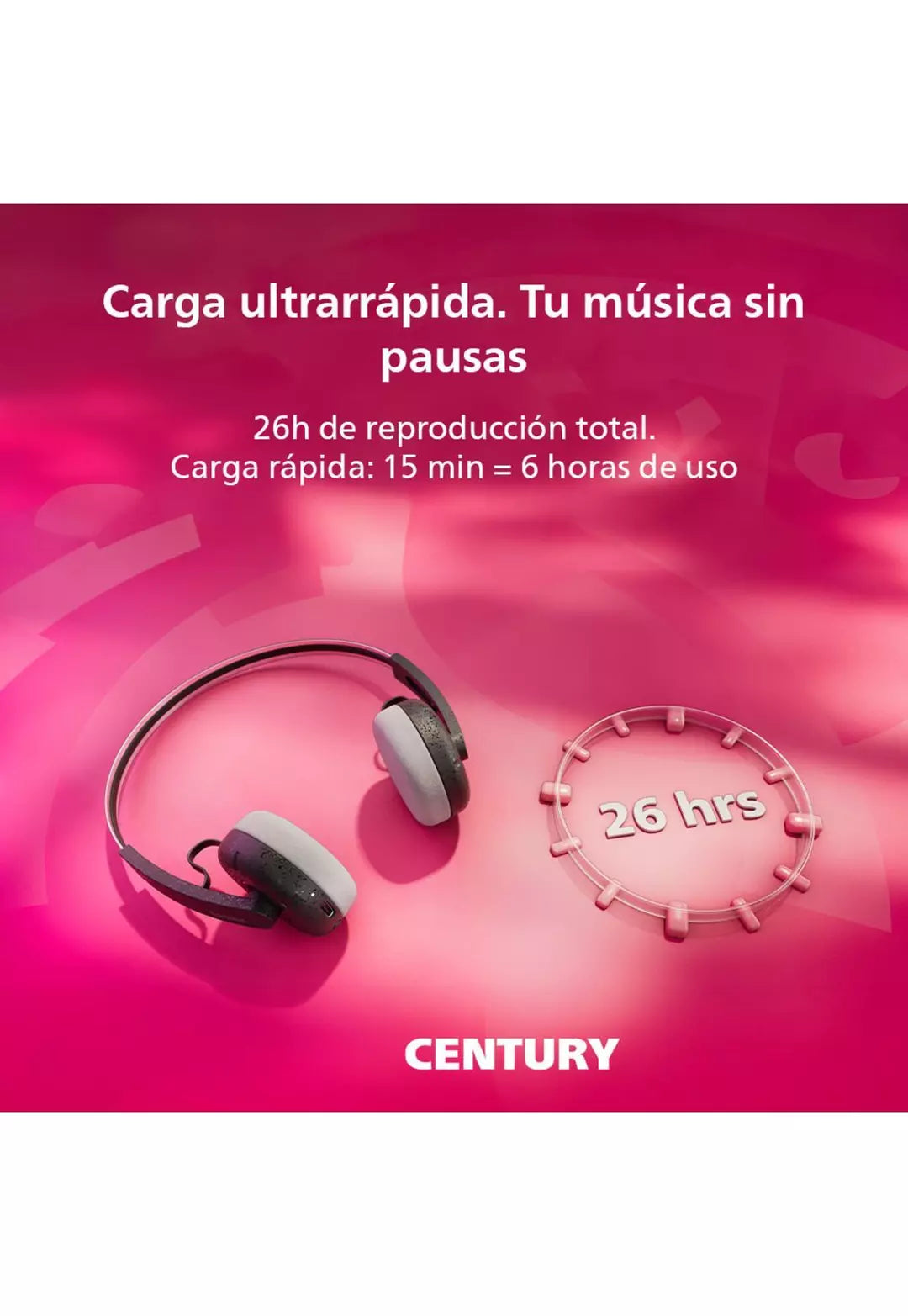Audífonos Bluetooth Philips Ringo TAH2000BK Negro