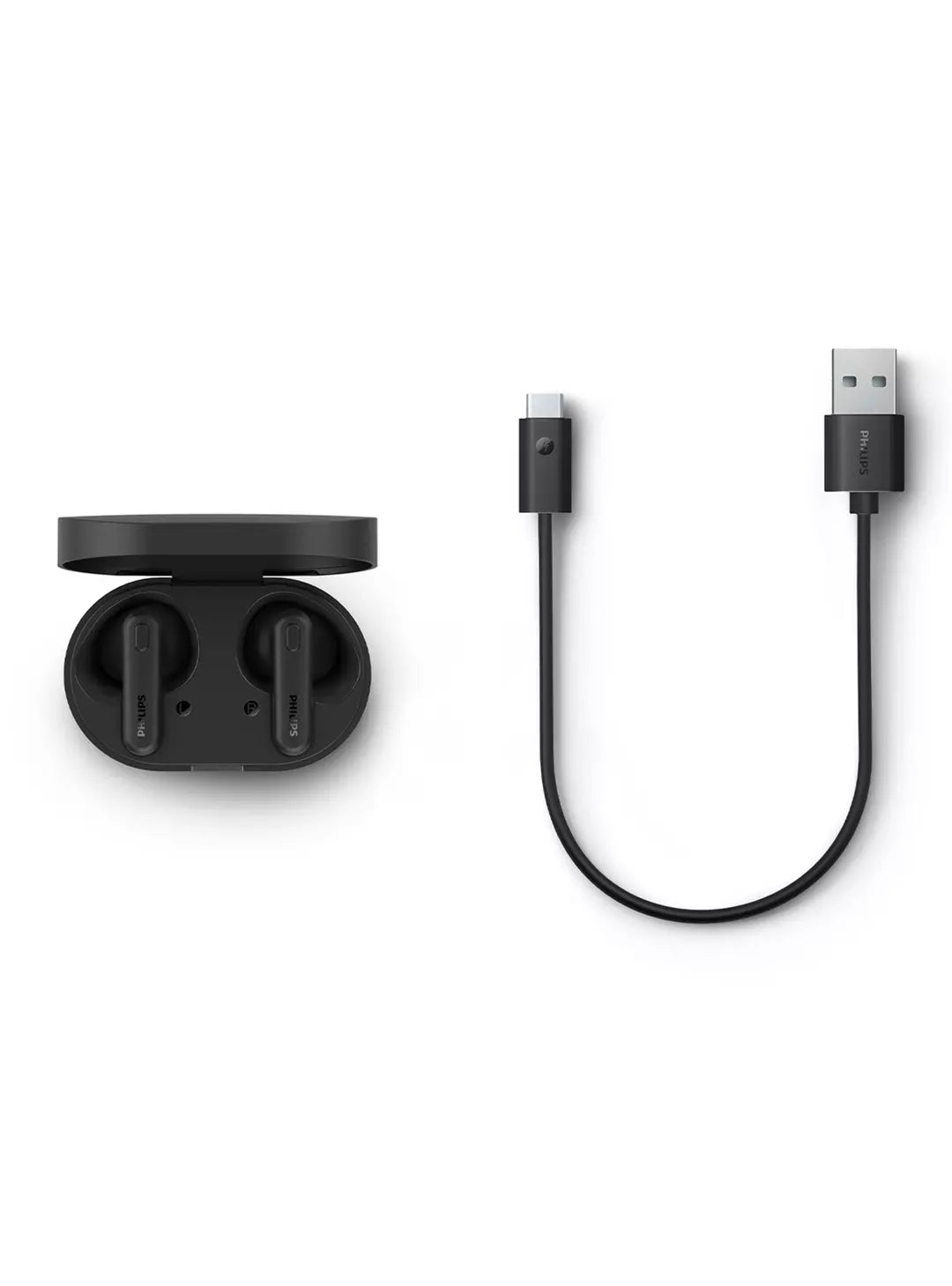Audífonos Bluetooth True Wireless Philips TAT1138 BK Negro