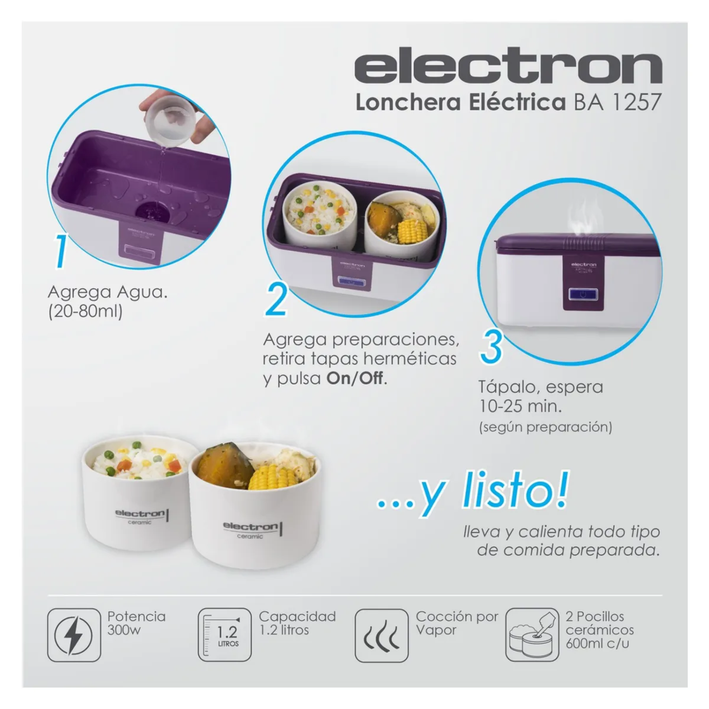 Lonchera Eléctrica  300W Electron