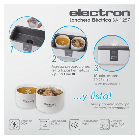 Lonchera Eléctrica  300W Electron