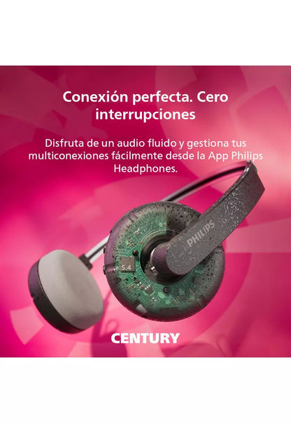 Audífonos Bluetooth Philips Ringo TAH2000BK Negro