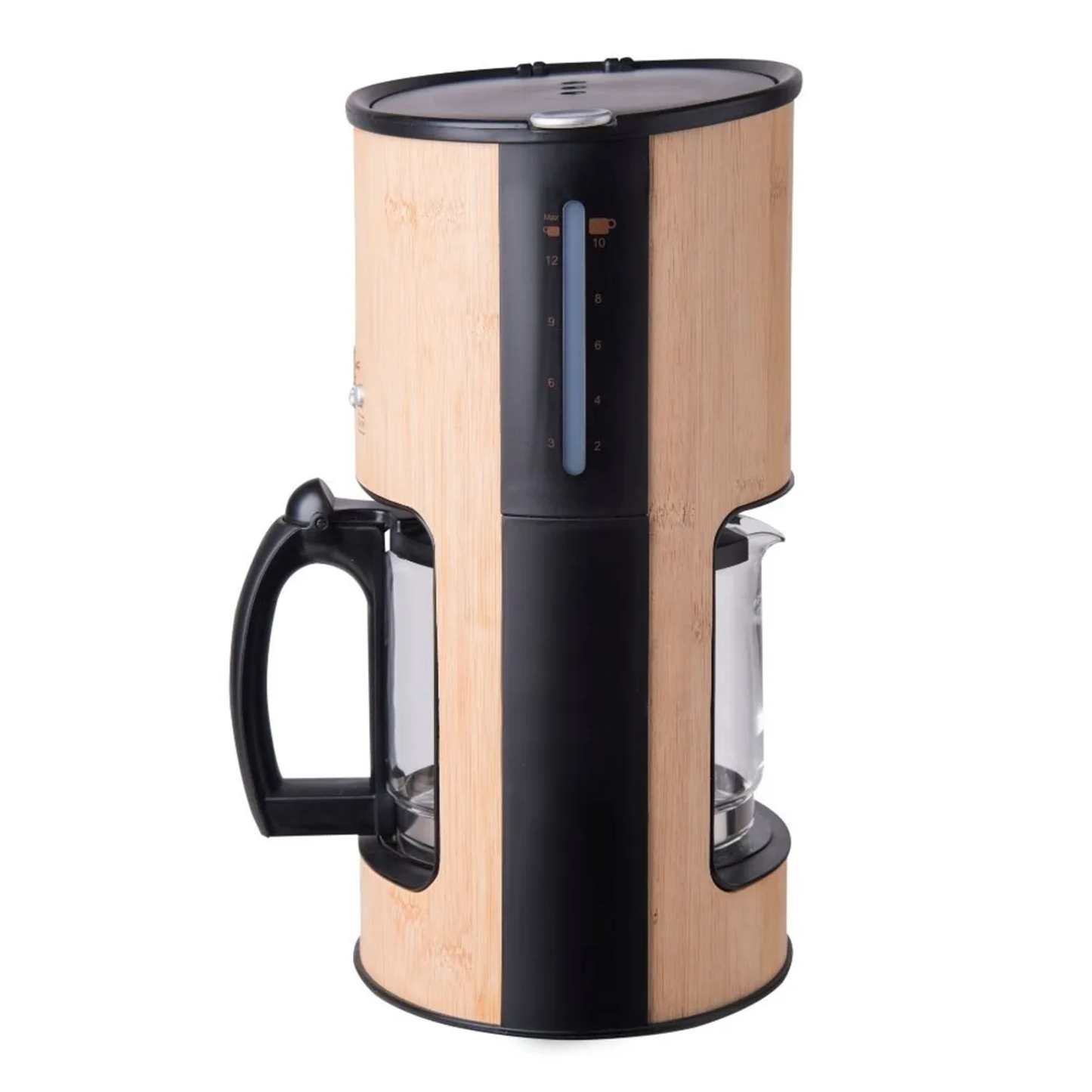 Cafetera Bambú Electron programable 12 Tazas
