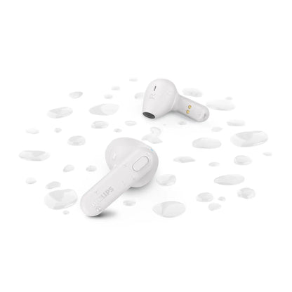 Audífonos Bluetooth True Wireless Philips TAT1138 WT Blanco