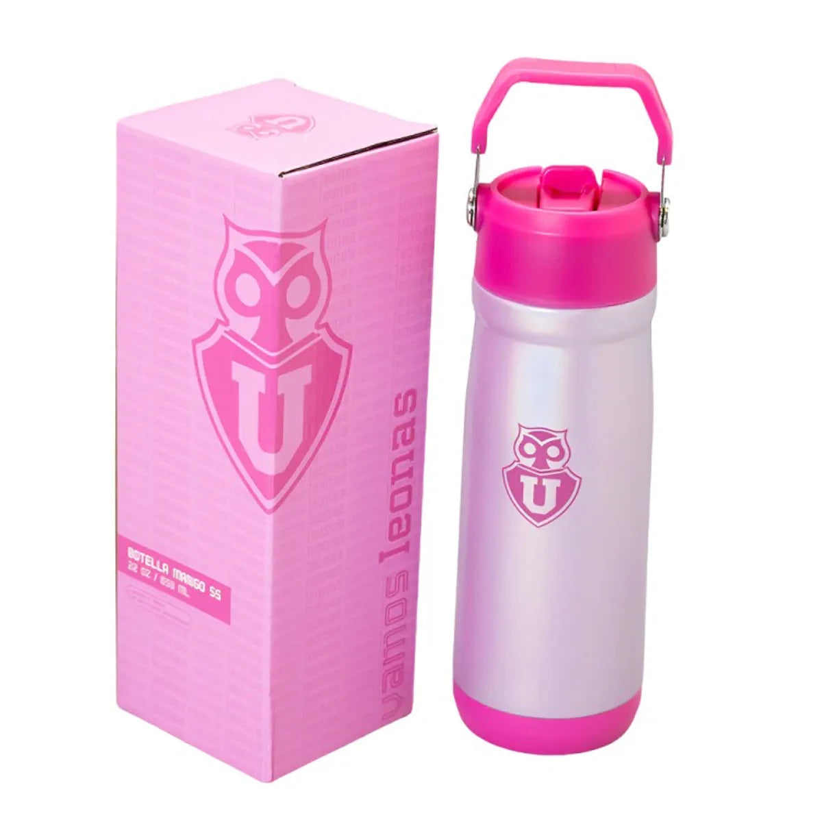 Botella Mango 650ML Pink U de Chile