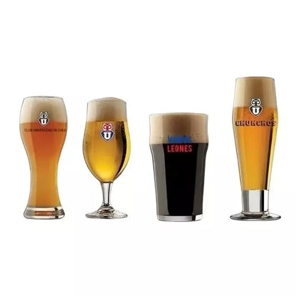 Set 4 Schoperos U. de Chile Collection, Producto Oficial