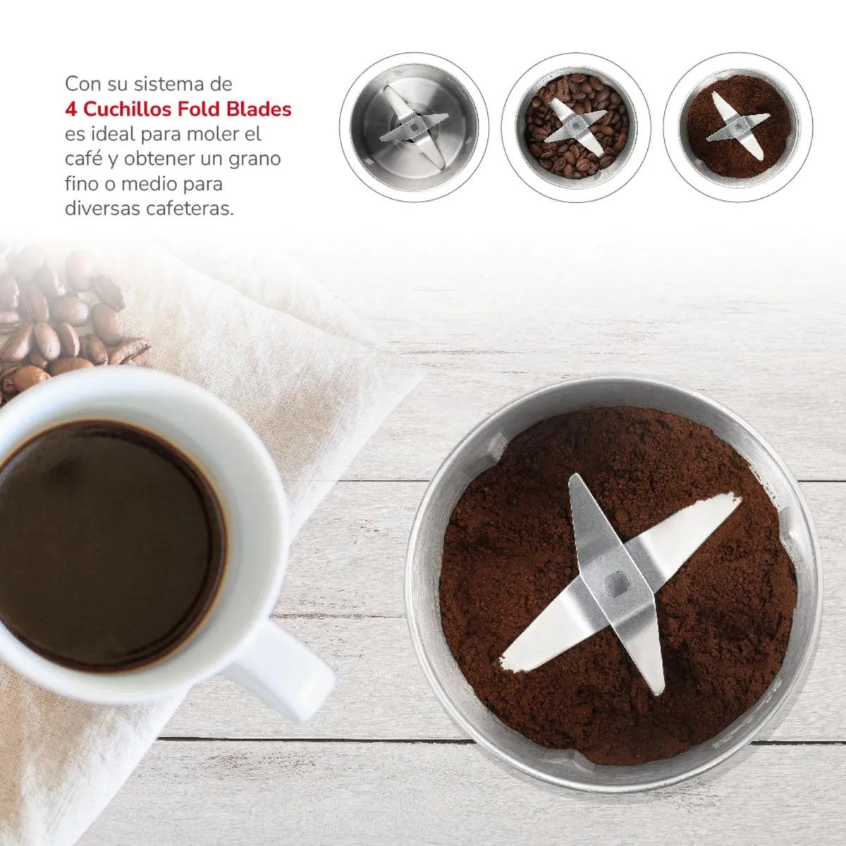 Molinillo eléctrico de Café TH-32