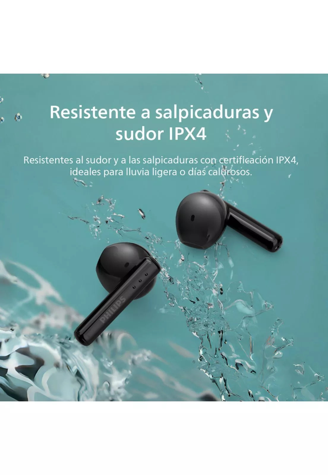 Audifonos Bluetooth Philips TAT1139 TWS Negro