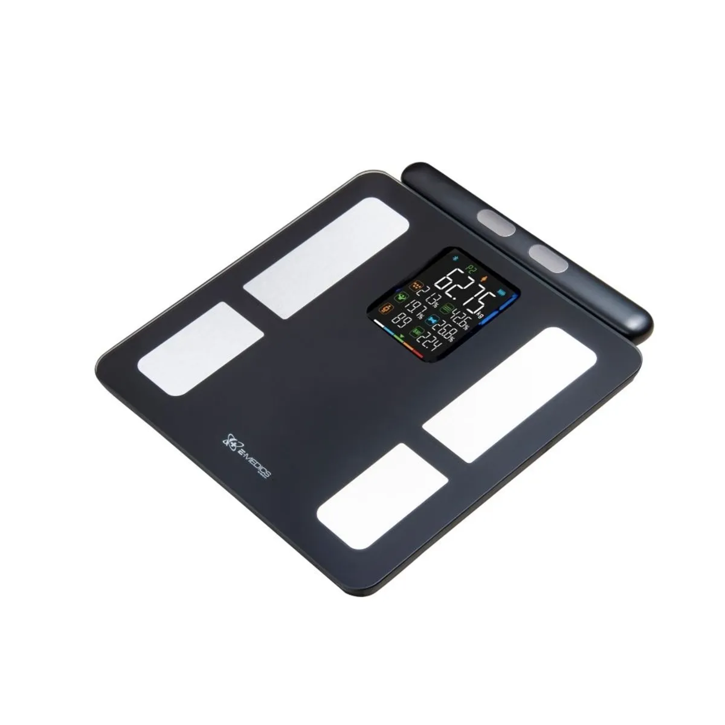 Balanza Pesa Digital Inteligente Electron App BT EM-04 Negra 15 aps