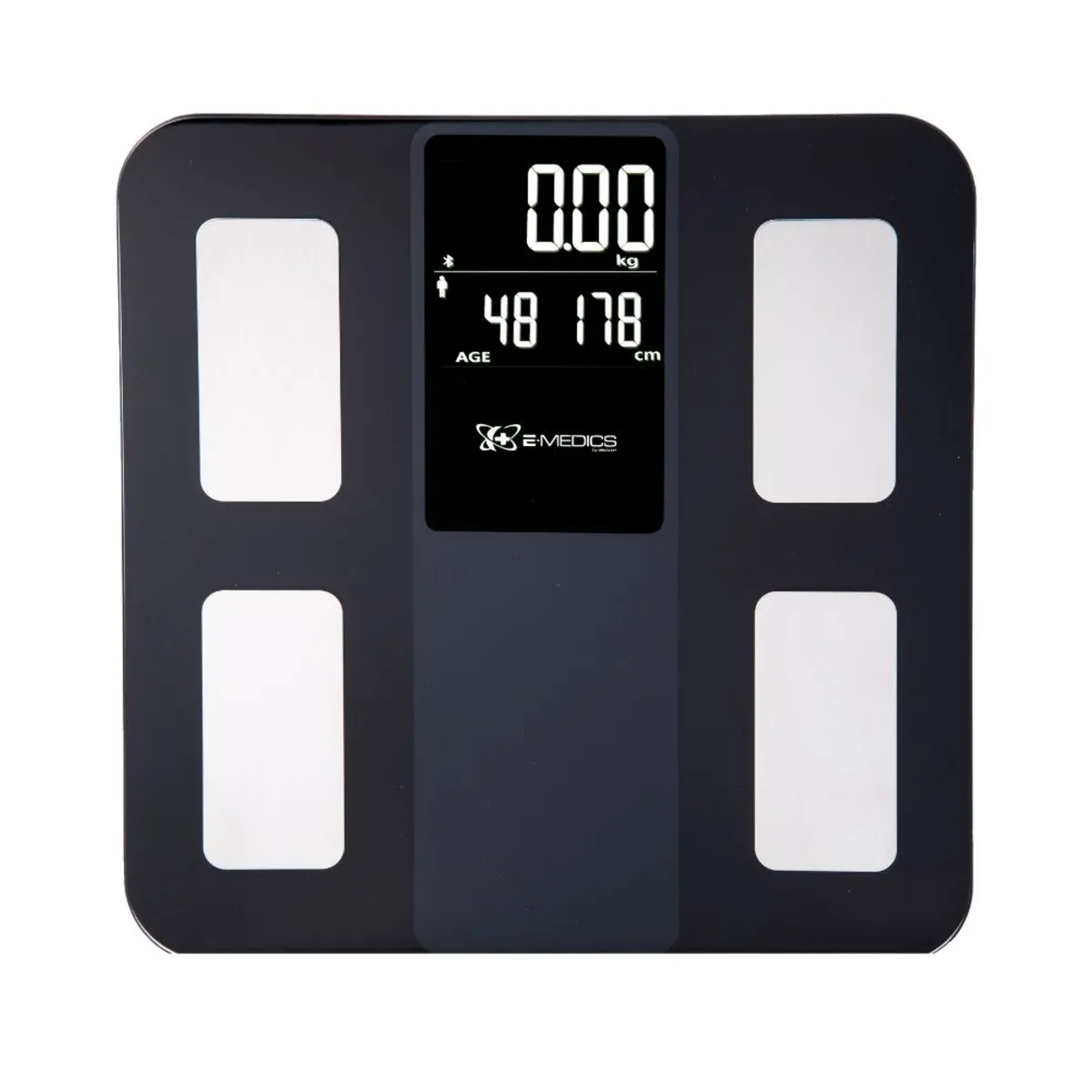 Balanza Pesa Digital Inteligente Electron App BT EM-03 Negra 180 kgs