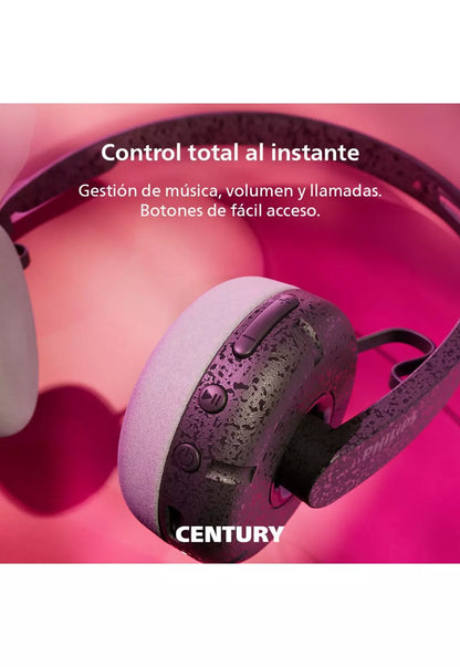 Audífonos Bluetooth Philips Ringo TAH2000BK Negro