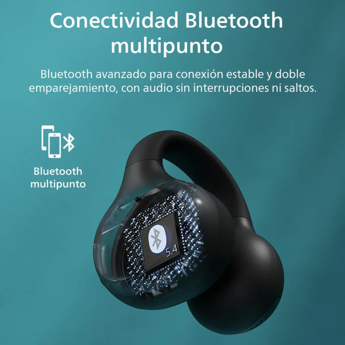 Audífonos Tw Open-Ear TAQ2000 Philips