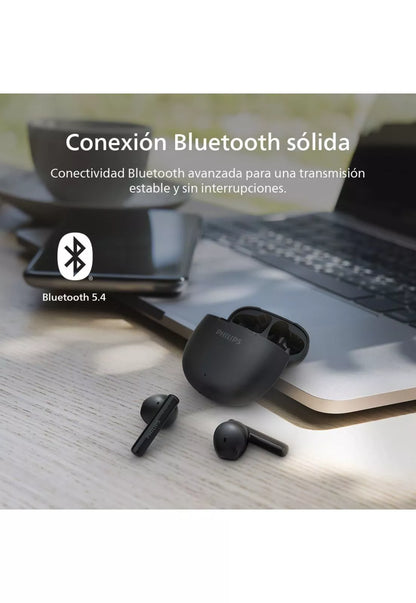 Audifonos Bluetooth Philips TAT1139 TWS Negro