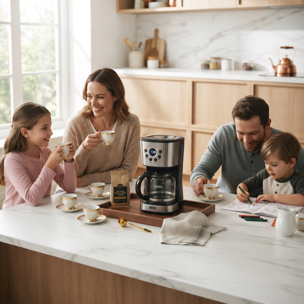 Cafetera Programable Thomas TH-141Di