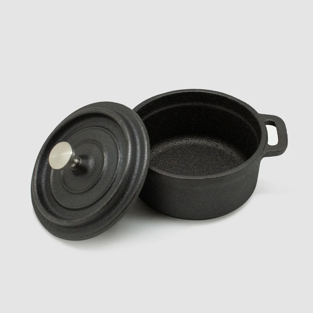 Mini Olla de Hierro Fundido 10 cm Iron Cast Wayu