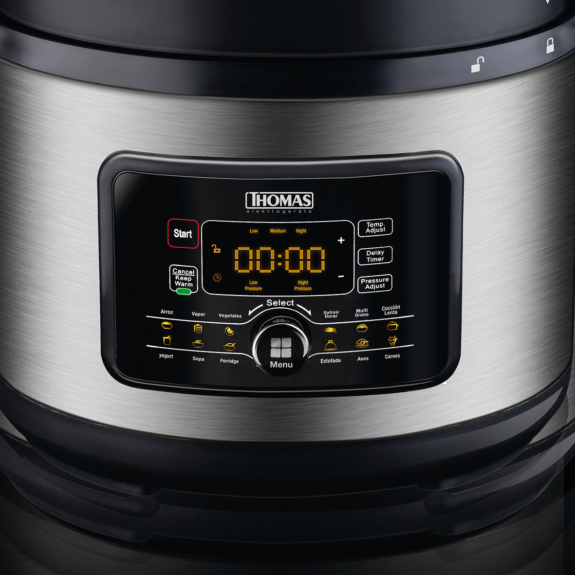 Olla a presión Thomas TH-40PC