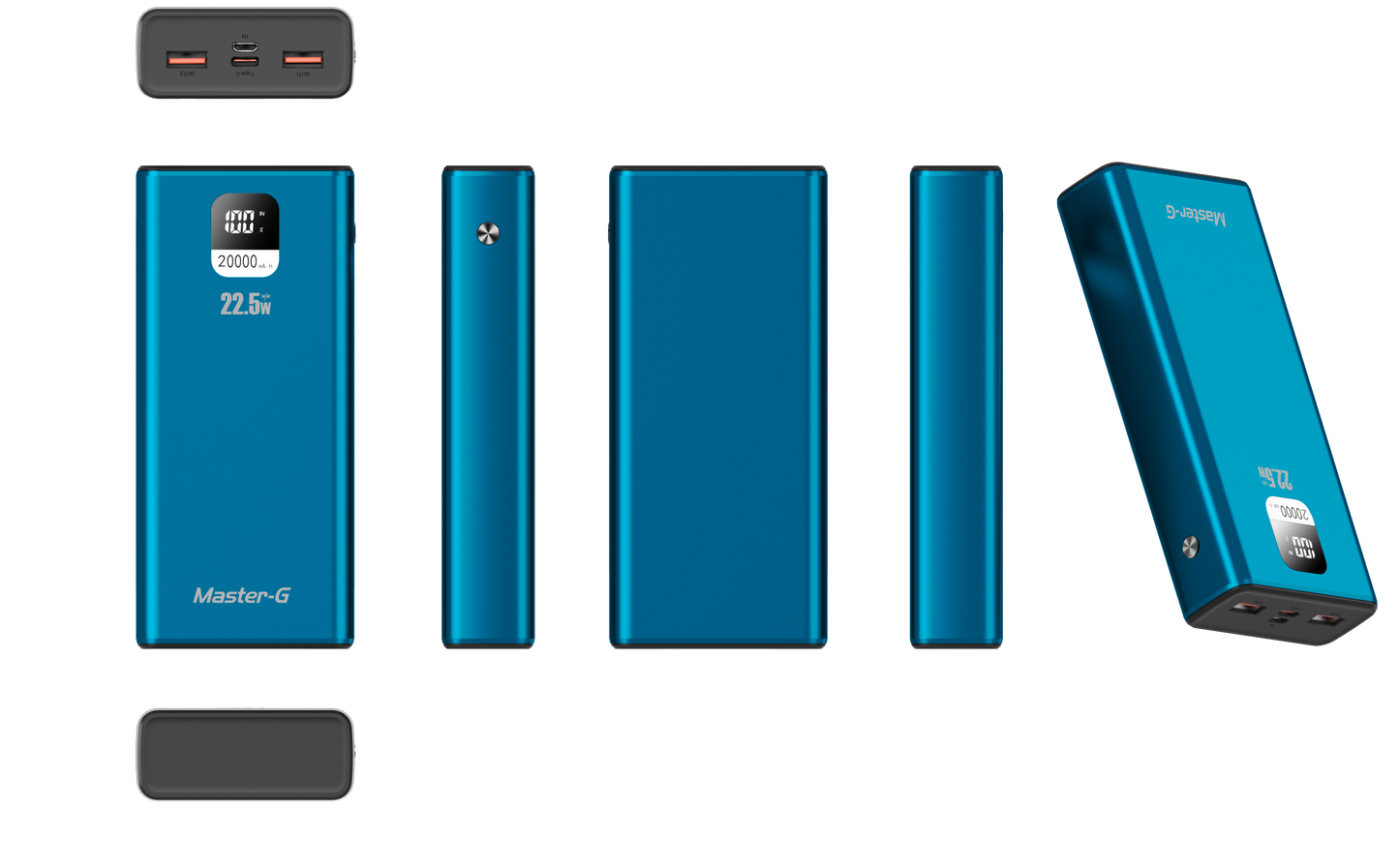 Cargador Portátil Master-G UCP20LPD