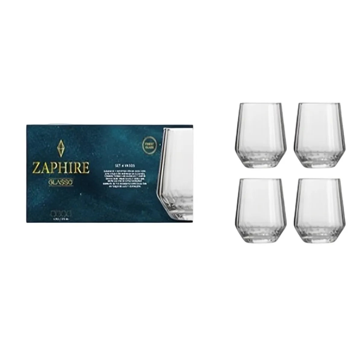 Set 4 Vasos Zaphire 410 ml Glasso