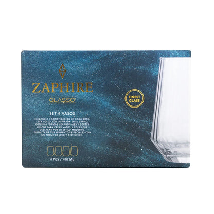 Set 4 Vasos Zaphire 410 ml Glasso