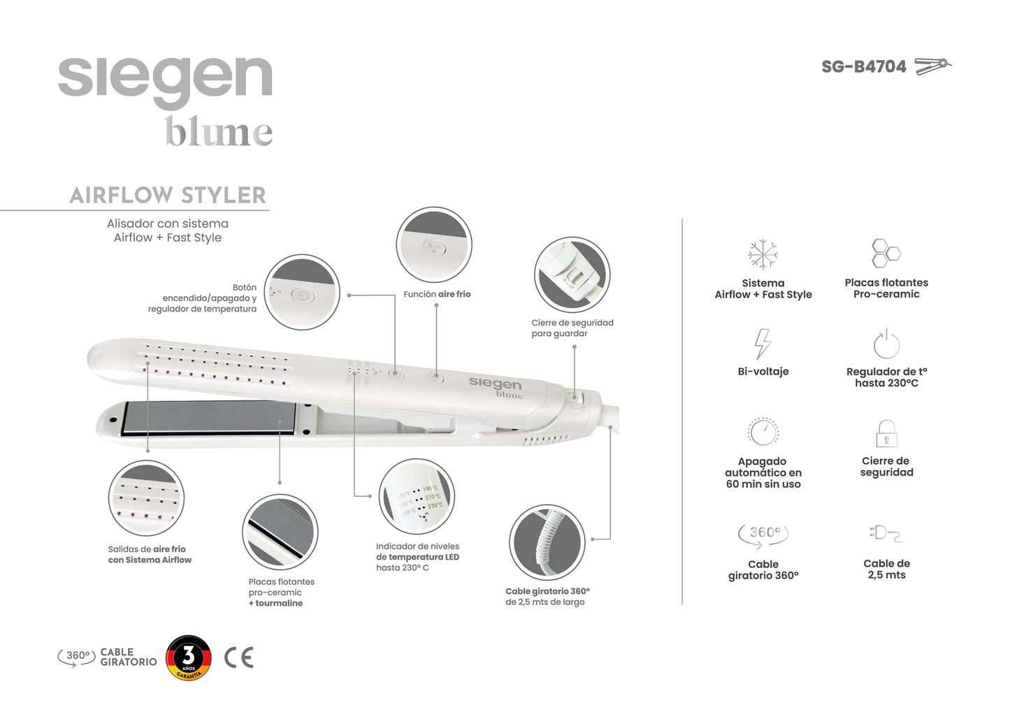 Alisador Siegen SG-B4704