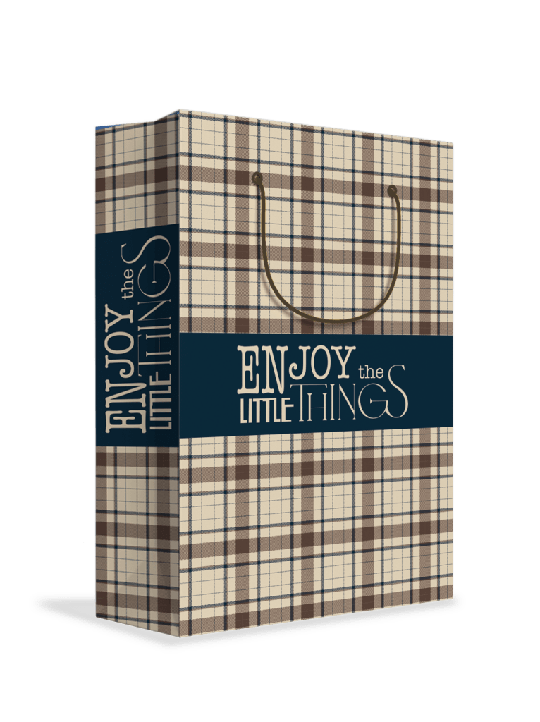 Bolsa de regalo "Enjoy the little things" L Village
