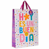 Bolsa de regalo "Hoy es un buen día" XL Village