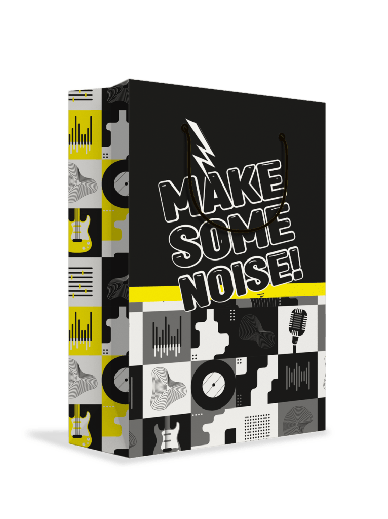 Bolsa de regalo "Make some noise" L Village