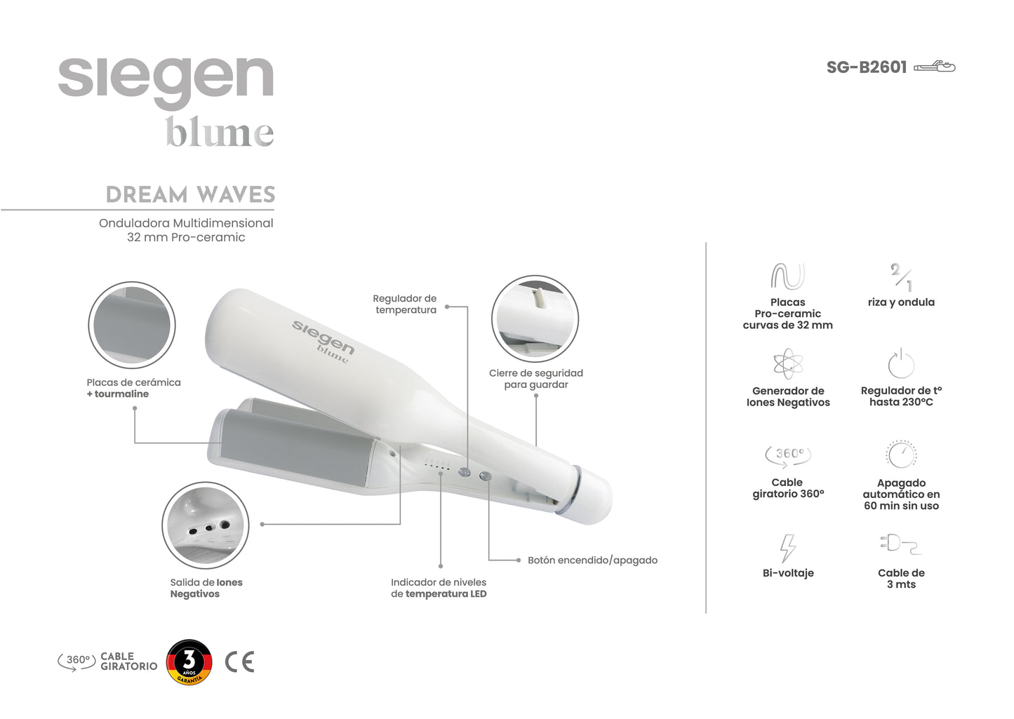Ondulador Siegen SG-B2601