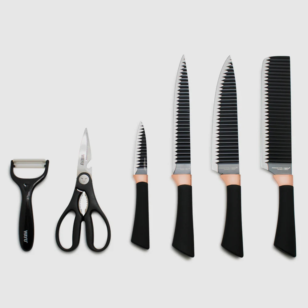 Set Cuchillos Rolling Wayu