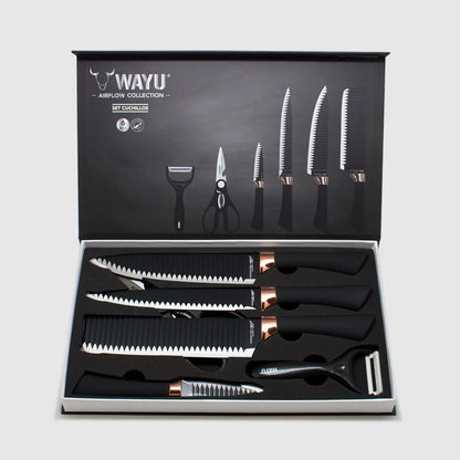 Set Cuchillos Rolling Wayu